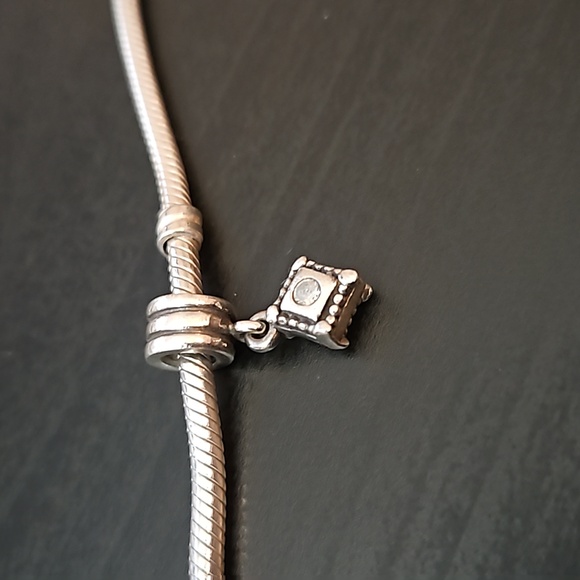 Pandora CZ Dangle charm, retired - Picture 3 of 12